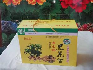 沙土地黑花生